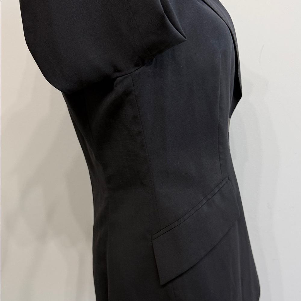 Burberry Size 6 Classic Black Women's Blazer - Picture 11 of 16